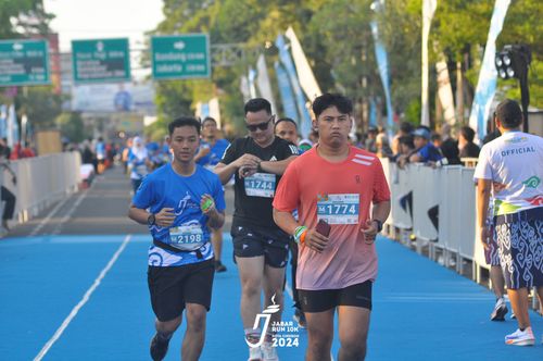 Race photo from Jabar Run 10K 2024