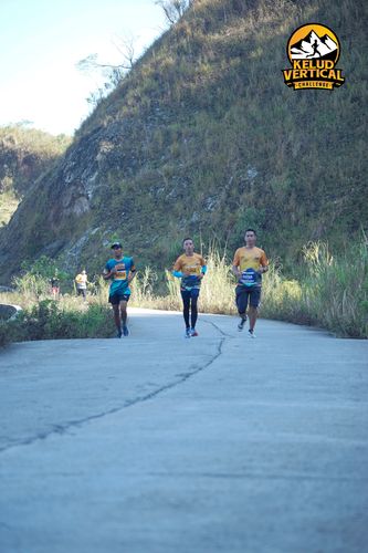 Race photo from Kelud Vertical Challenge 2024