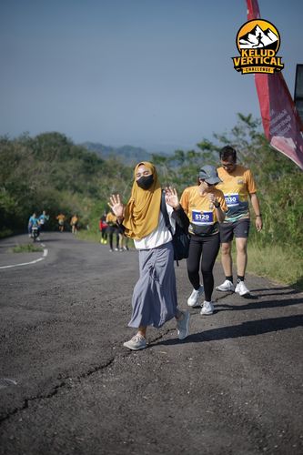 Race photo from Kelud Vertical Challenge 2024