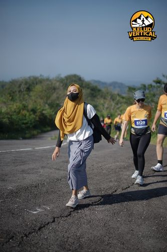 Race photo from Kelud Vertical Challenge 2024