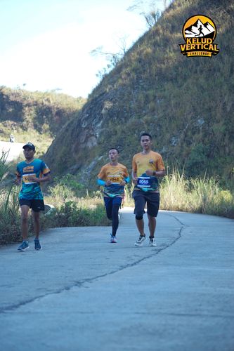 Race photo from Kelud Vertical Challenge 2024