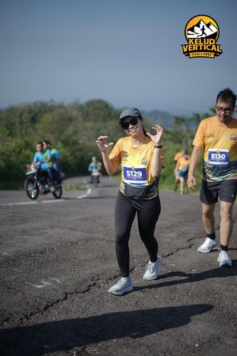 Race photo from Kelud Vertical Challenge 2024