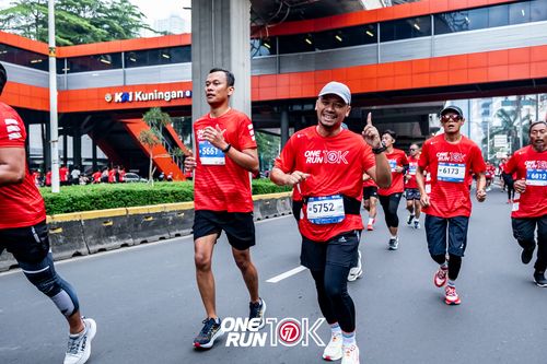 Race photo from ONE RUN 10K 2025