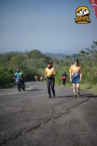 Race photo from Kelud Vertical Challenge 2024