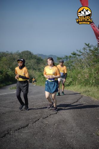 Race photo from Kelud Vertical Challenge 2024