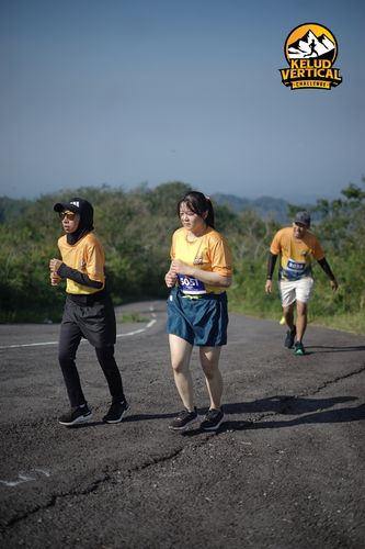 Race photo from Kelud Vertical Challenge 2024