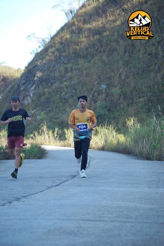 Race photo from Kelud Vertical Challenge 2024
