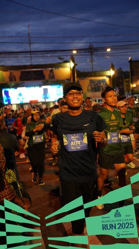 Race photo from Mangkunegaran Run 2025
