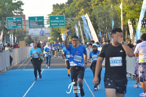 Race photo from Jabar Run 10K 2024