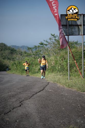 Race photo from Kelud Vertical Challenge 2024