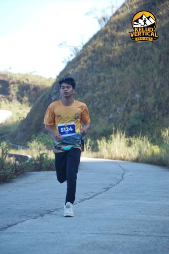 Race photo from Kelud Vertical Challenge 2024