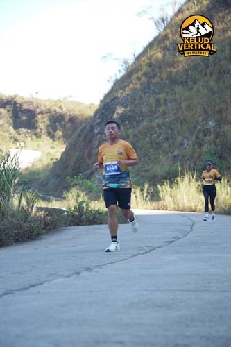 Race photo from Kelud Vertical Challenge 2024