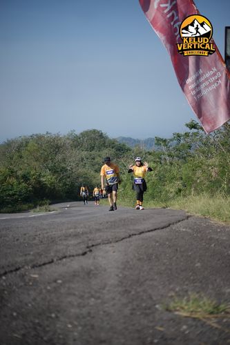 Race photo from Kelud Vertical Challenge 2024