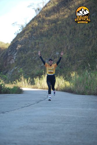Race photo from Kelud Vertical Challenge 2024