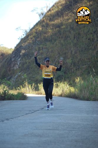 Race photo from Kelud Vertical Challenge 2024