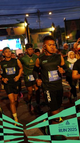 Race photo from Mangkunegaran Run 2025
