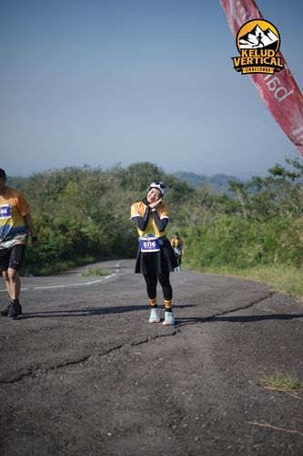 Race photo from Kelud Vertical Challenge 2024