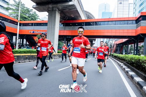 Race photo from ONE RUN 10K 2025