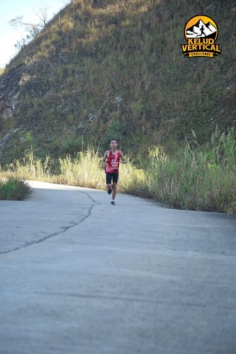 Race photo from Kelud Vertical Challenge 2024