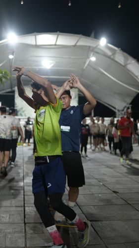 Race photo from ISC - Arutmin Borneo Run 