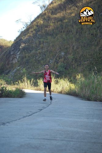 Race photo from Kelud Vertical Challenge 2024