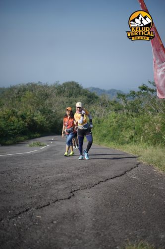 Race photo from Kelud Vertical Challenge 2024