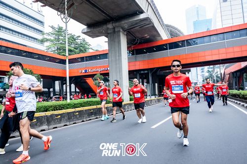 Race photo from ONE RUN 10K 2025