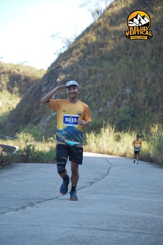 Race photo from Kelud Vertical Challenge 2024