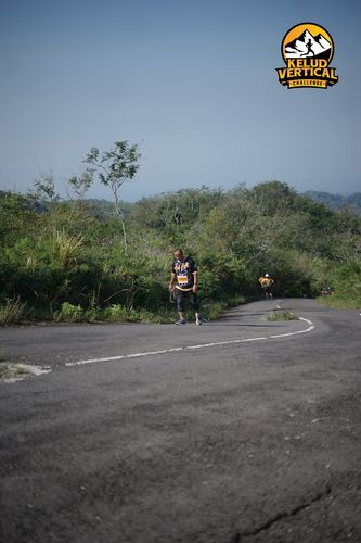 Race photo from Kelud Vertical Challenge 2024