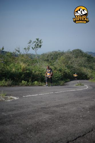 Race photo from Kelud Vertical Challenge 2024