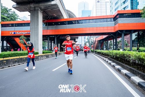 Race photo from ONE RUN 10K 2025