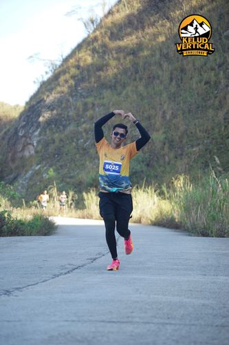 Race photo from Kelud Vertical Challenge 2024
