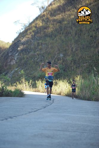Race photo from Kelud Vertical Challenge 2024