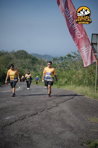 Race photo from Kelud Vertical Challenge 2024