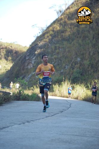 Race photo from Kelud Vertical Challenge 2024