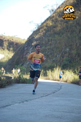 Race photo from Kelud Vertical Challenge 2024