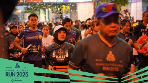 Race photo from Mangkunegaran Run 2025