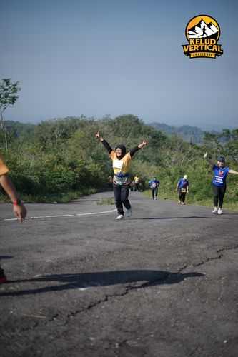 Race photo from Kelud Vertical Challenge 2024