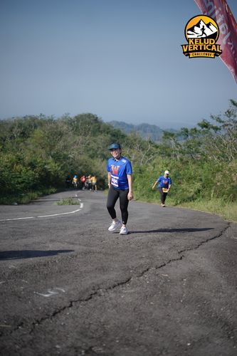 Race photo from Kelud Vertical Challenge 2024