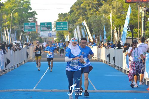 Race photo from Jabar Run 10K 2024