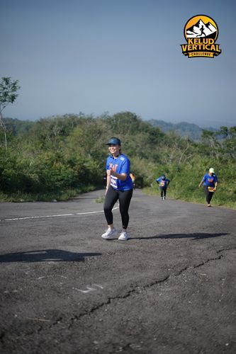 Race photo from Kelud Vertical Challenge 2024