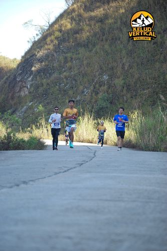 Race photo from Kelud Vertical Challenge 2024