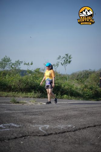 Race photo from Kelud Vertical Challenge 2024