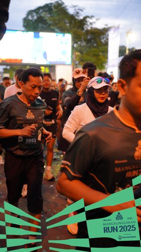 Race photo from Mangkunegaran Run 2025