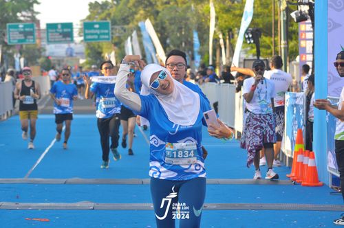 Race photo from Jabar Run 10K 2024