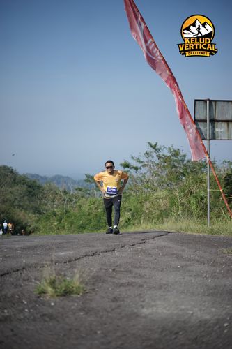 Race photo from Kelud Vertical Challenge 2024