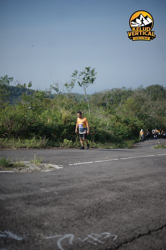Race photo from Kelud Vertical Challenge 2024