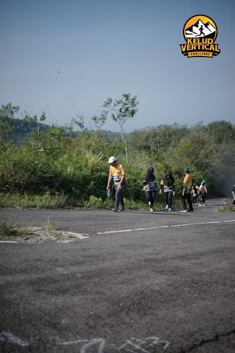 Race photo from Kelud Vertical Challenge 2024