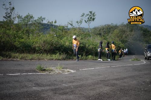 Race photo from Kelud Vertical Challenge 2024