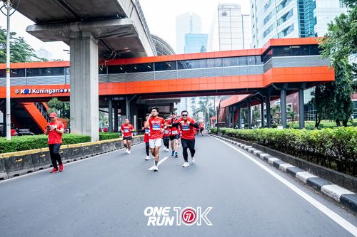 Race photo from ONE RUN 10K 2025
